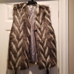 Vest w/ leather belt